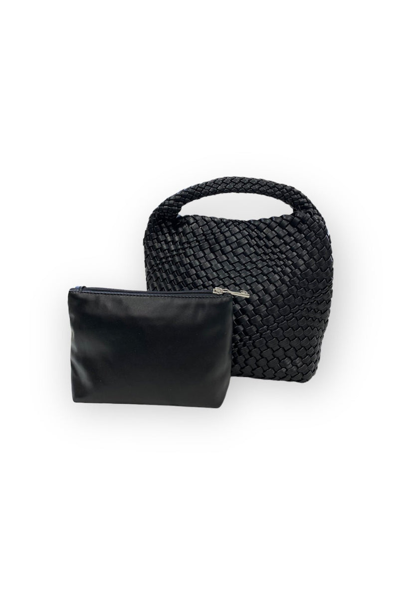 Black 2025 weave bag