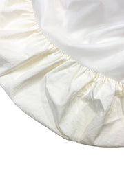 Balloon nylon skirt - Off-white - CISLYS