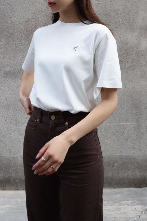 Embroidery CL Tee - White - CISLYS