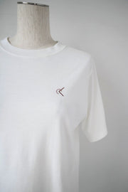 Embroidery CL Tee - White - CISLYS