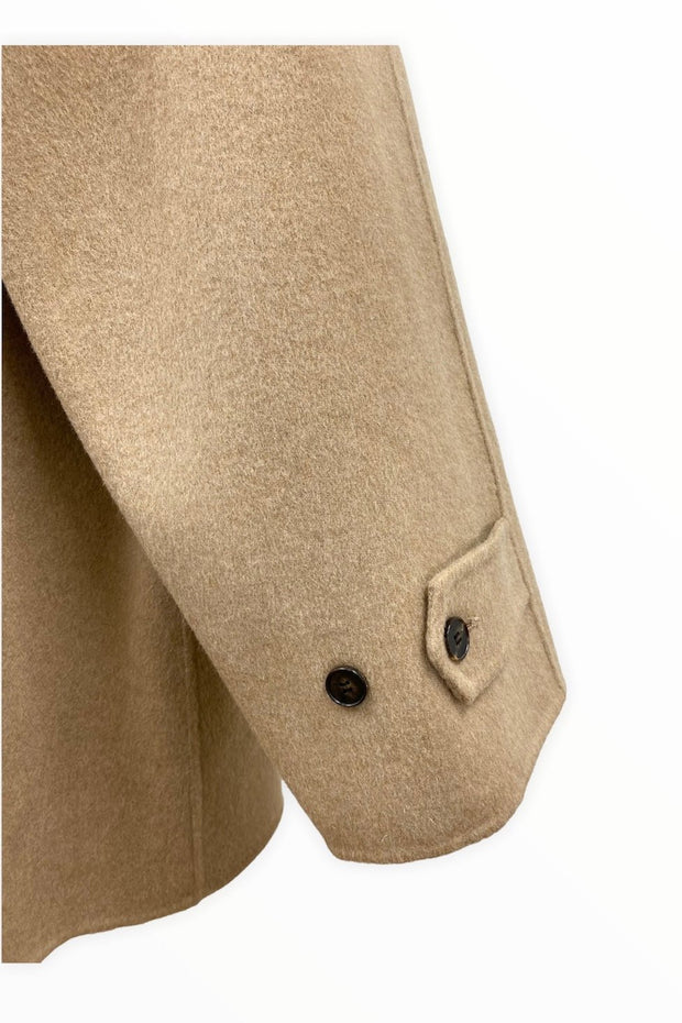 Handmade wool half coat - Camel - CISLYS