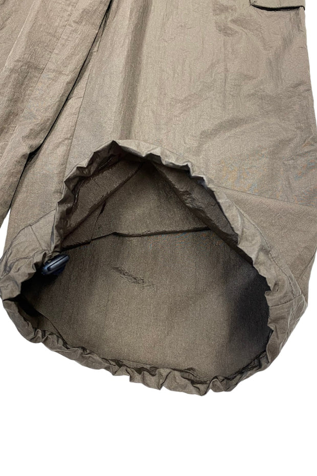 Nylon drost cargo pants - Brown - CISLYS