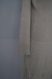 pleats mermaid knit dress - Beige - CISLYS