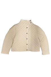 Quilted jacket - IVORY - CISLYS