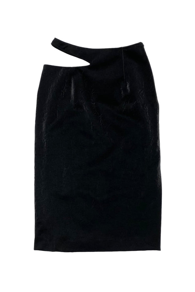 Side open tight skirt - Black - CISLYS